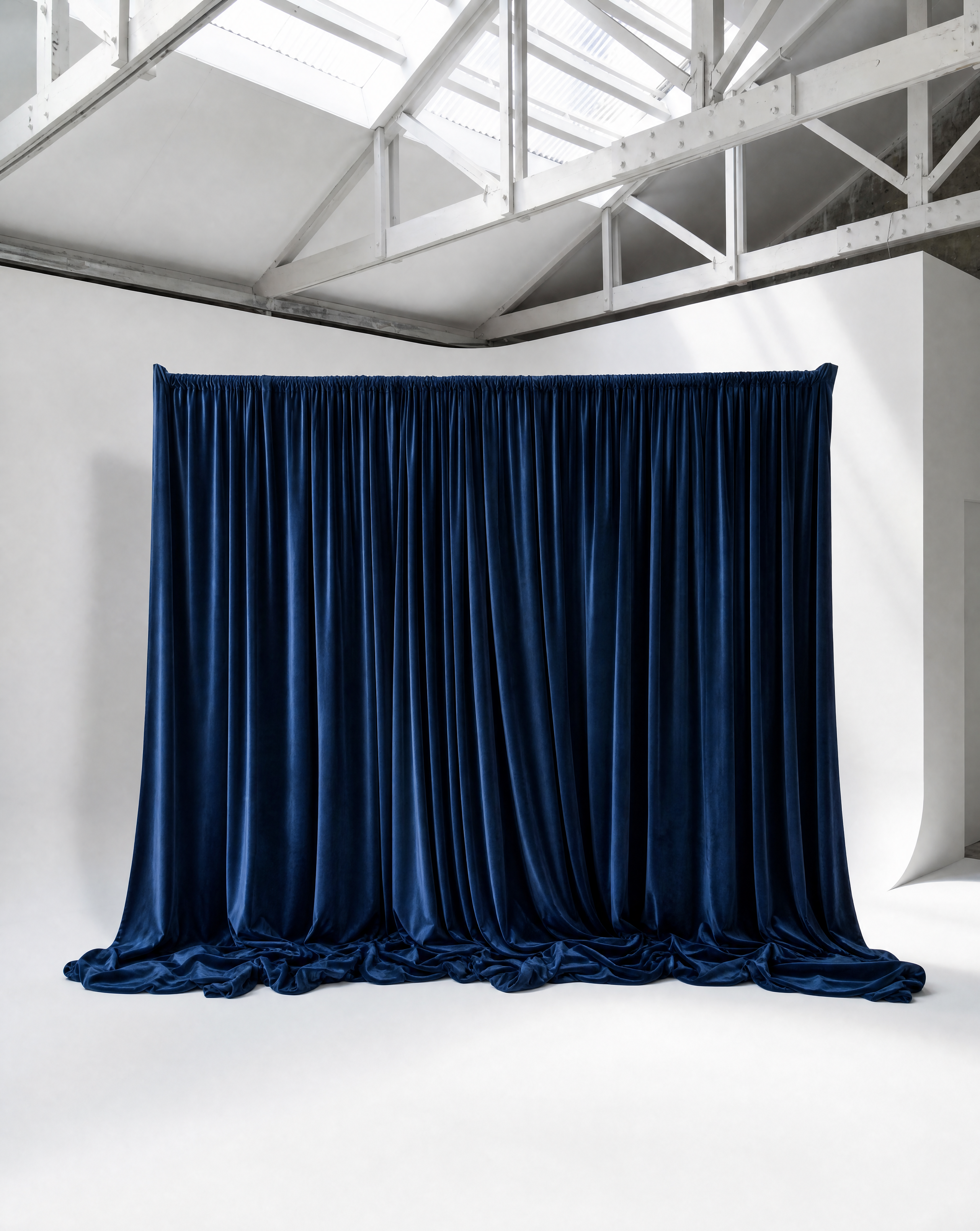 Drape - DIY - Navy Velvet - 1.8M-3M x 1.8M-3M image 0