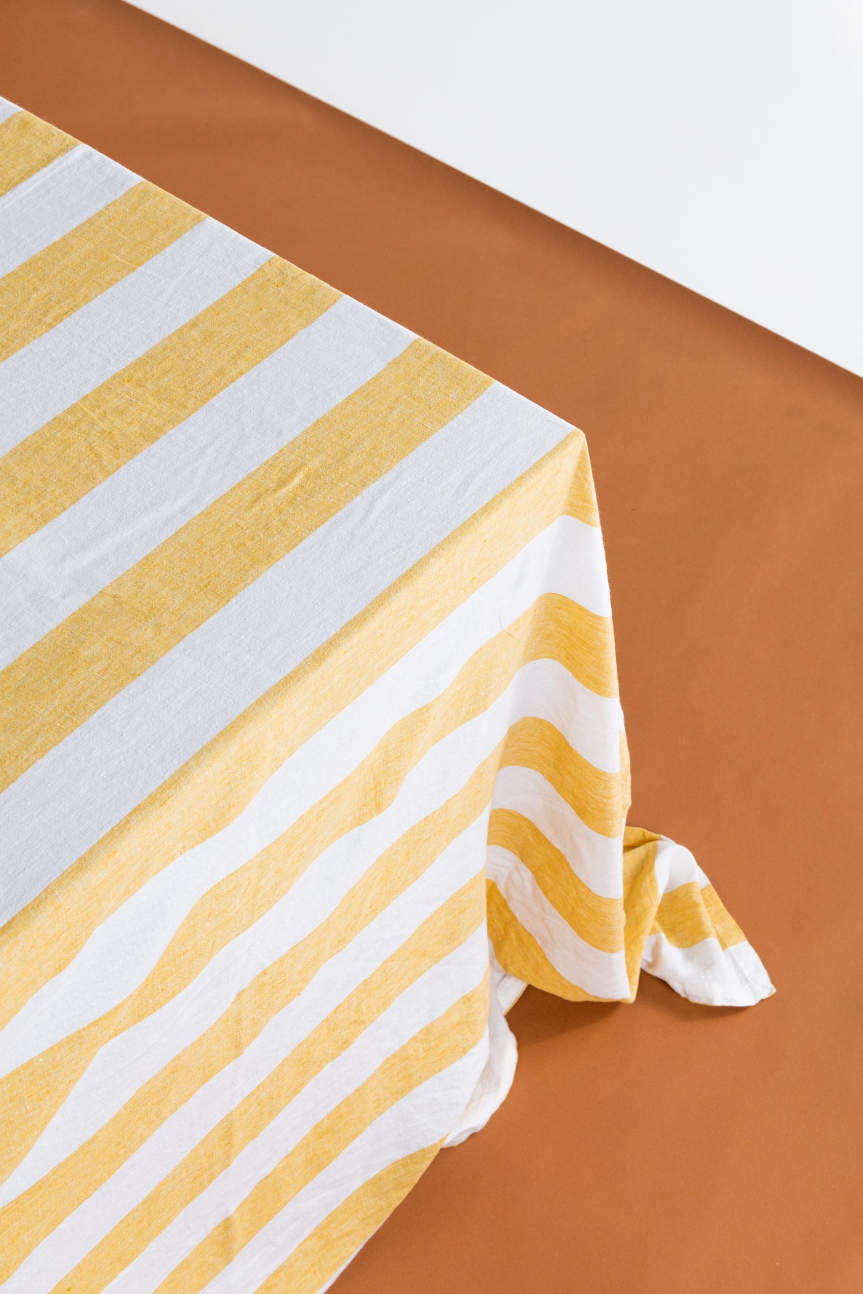 Rectangle Tablecloth - Beeswax Stripe image 0