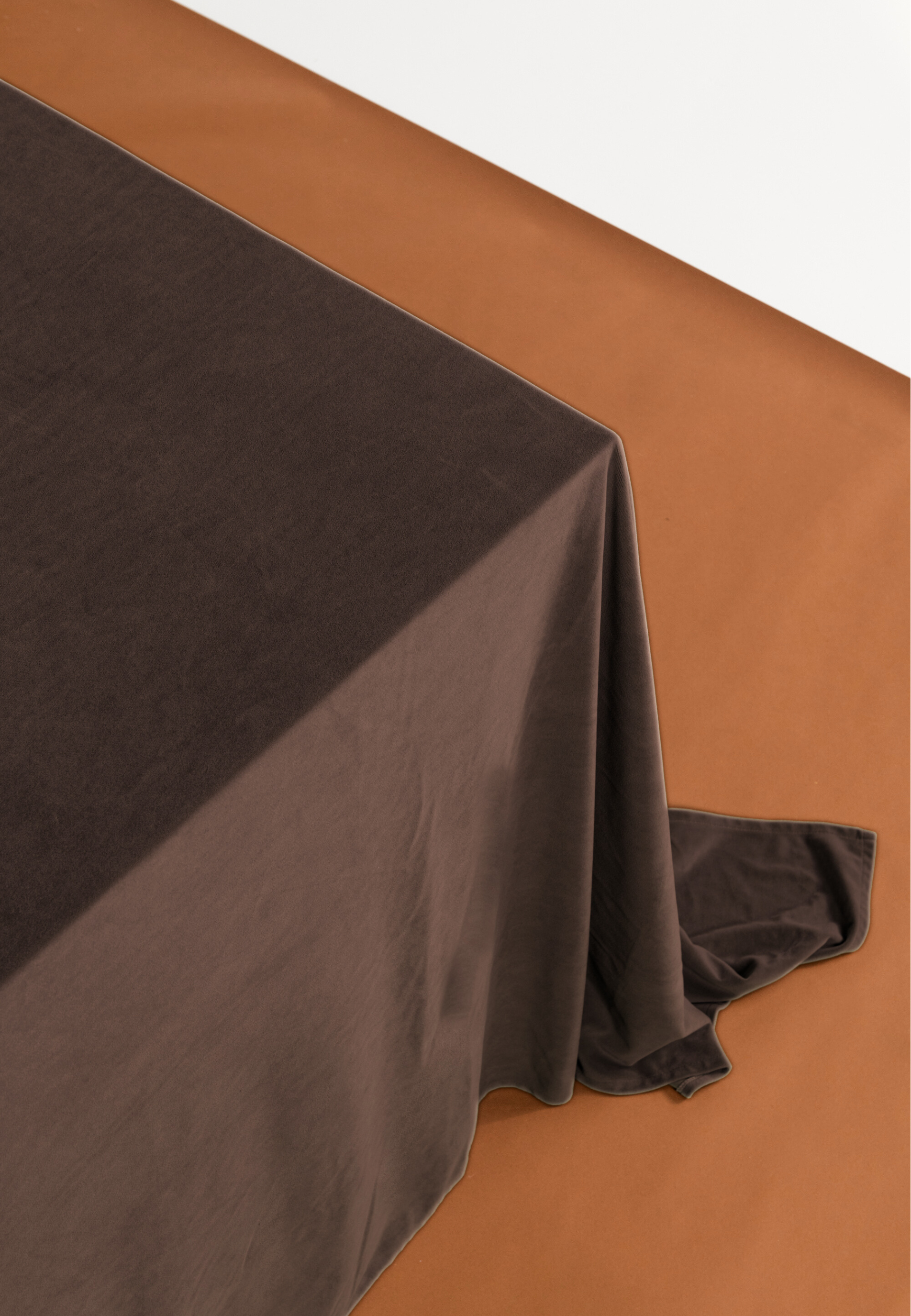 Rectangle Tablecloth - Velvet - Chocolate image 0