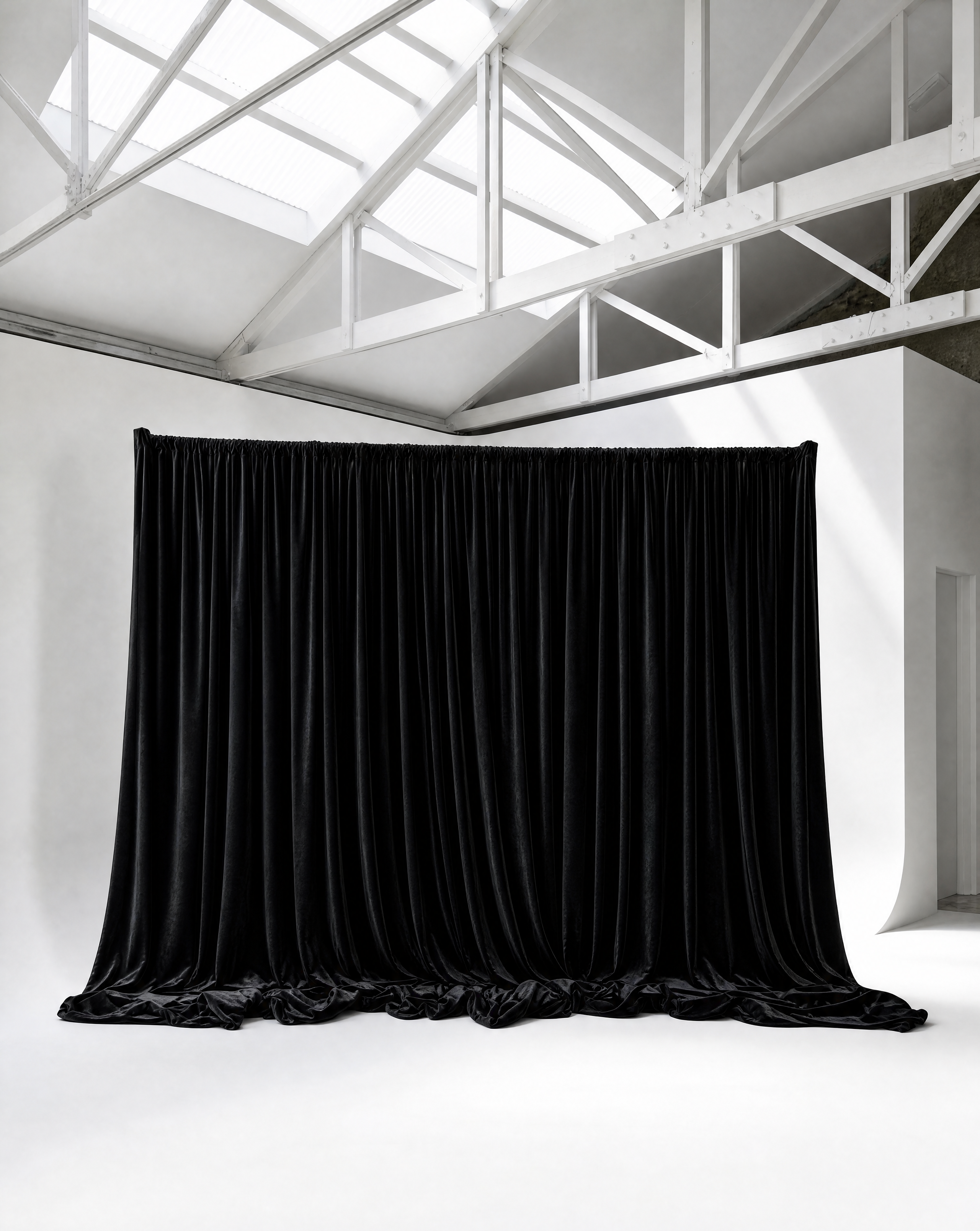 Drape - DIY - Black Velvet - 1.8M-3M x 1.8M-3M image 0