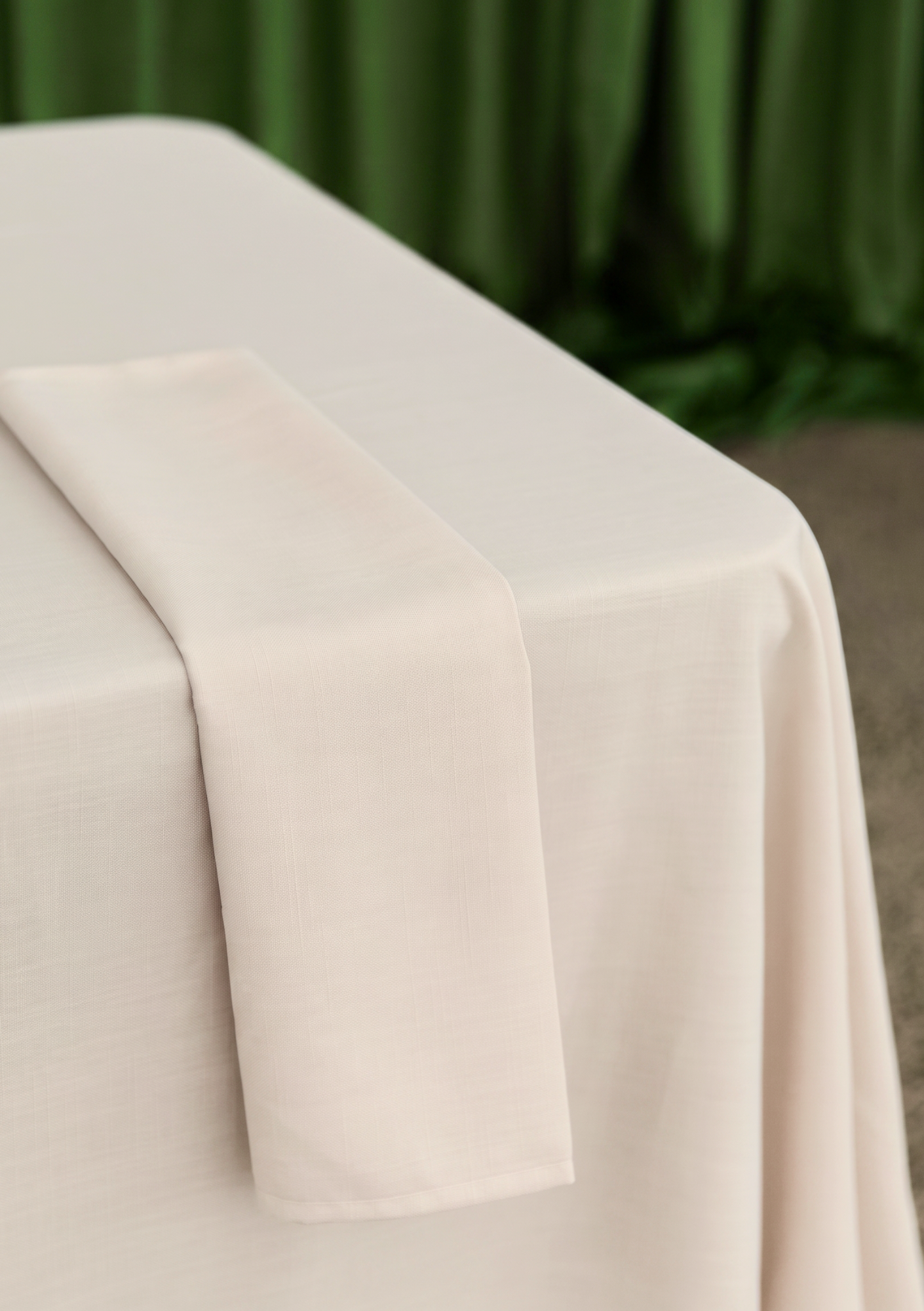 Rectangle Tablecloth - LOOM - Sand - 270cm x 400cm image 0