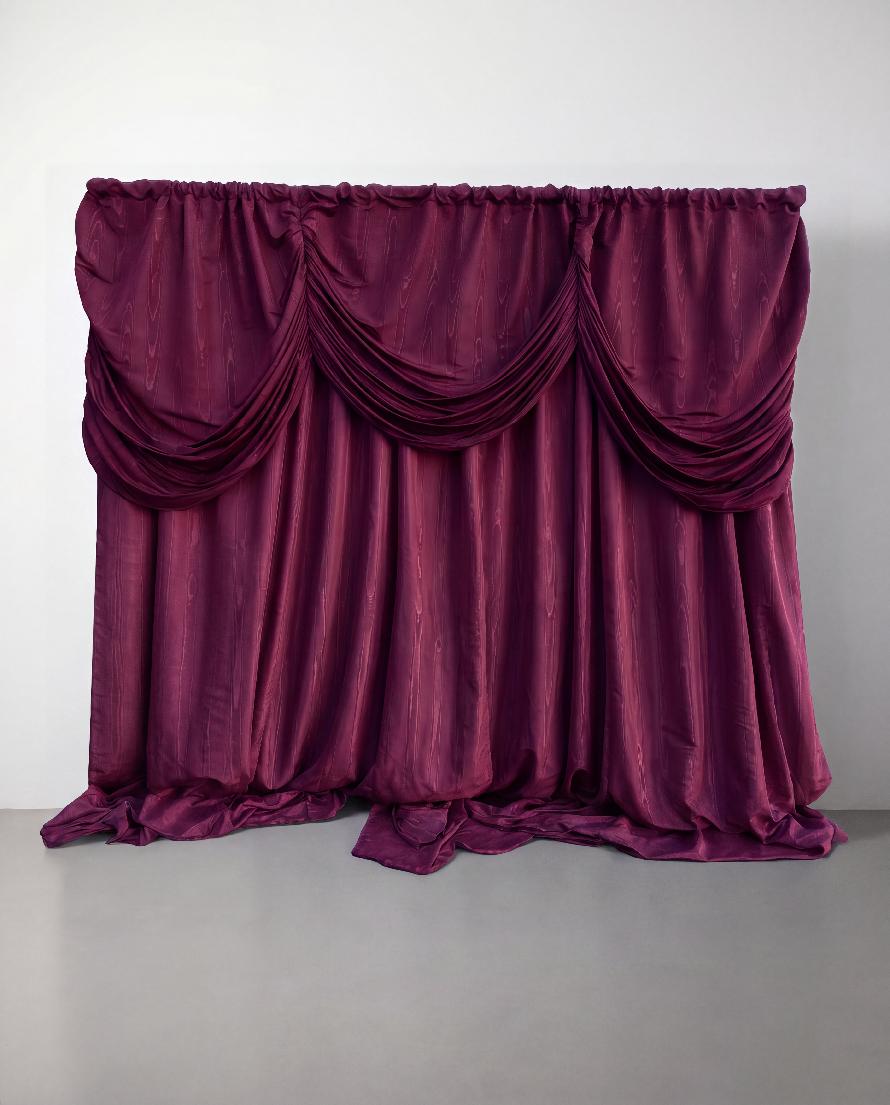 Drape - DIY - Opera - Burgundy Moire - 3m x 3m