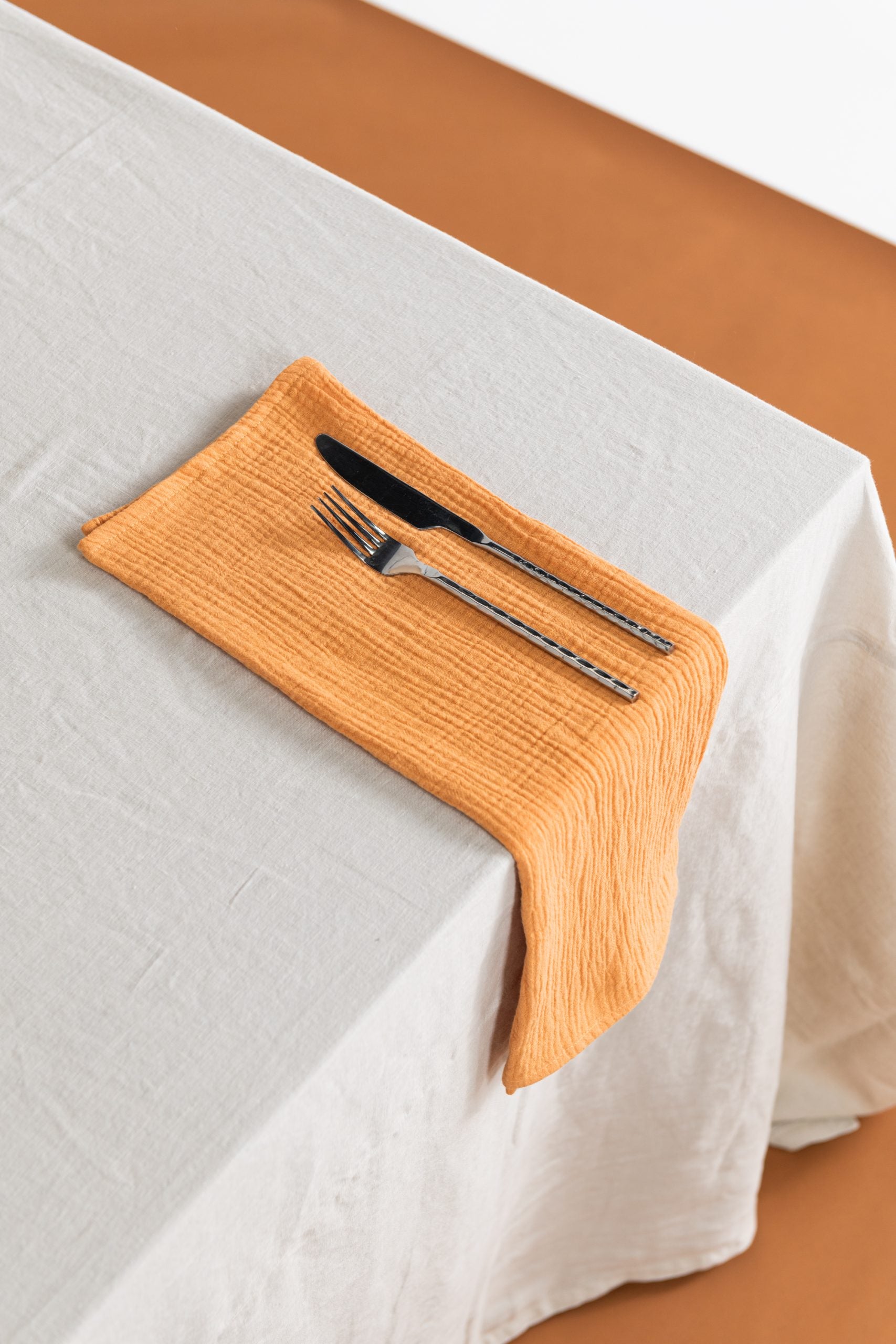 Napkin - Muslin - Persimon image 0