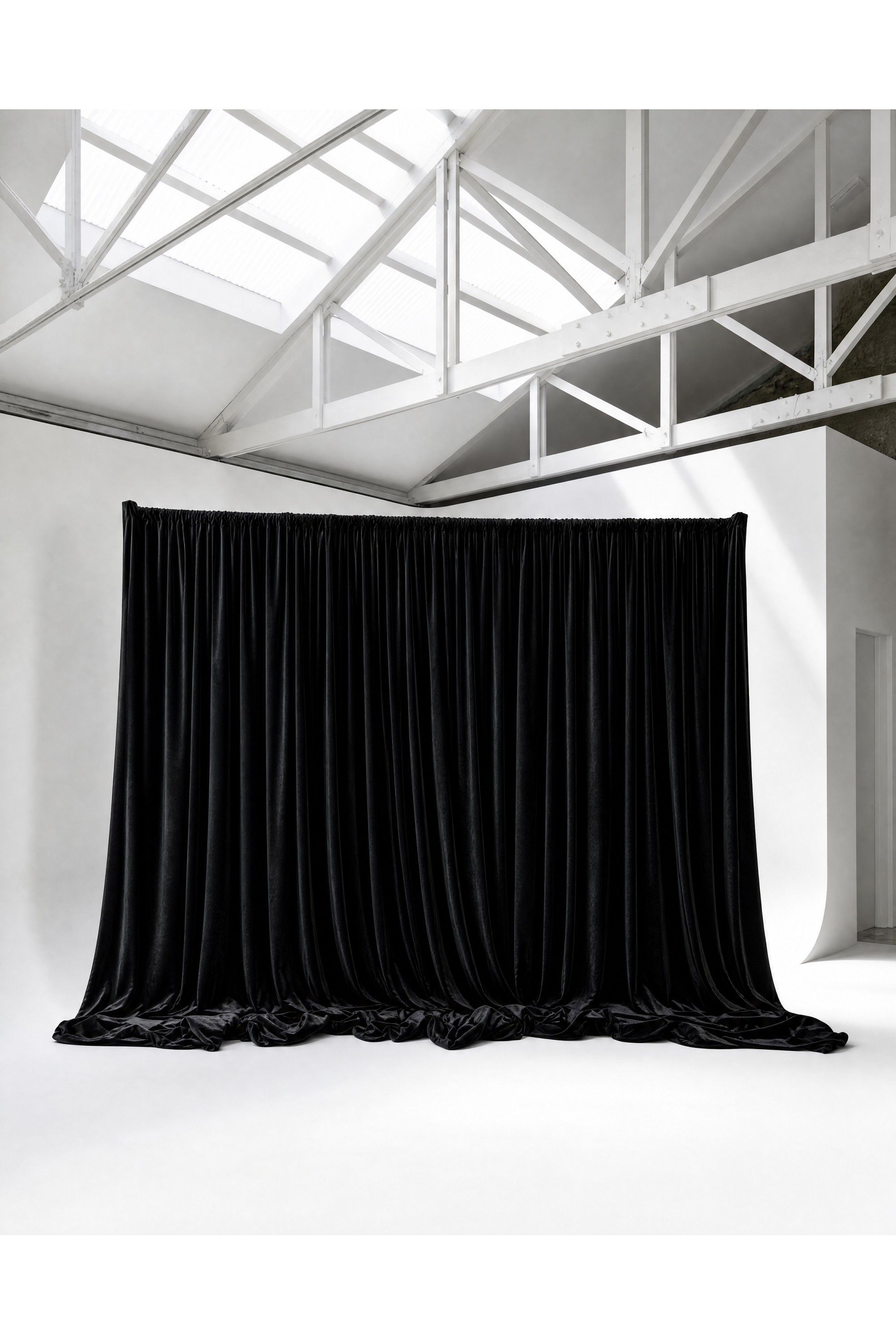 Drape – DIY – White Linen  1.8M-3M x 1.8M-3M 3