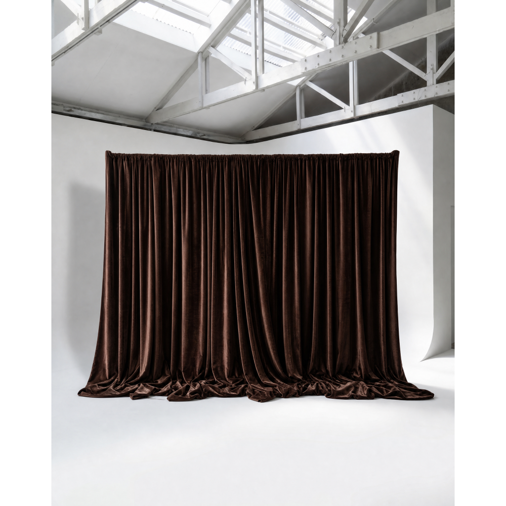 Drape – DIY – Chocolate Velvet – 1.8M-3M x 1.8M-3M