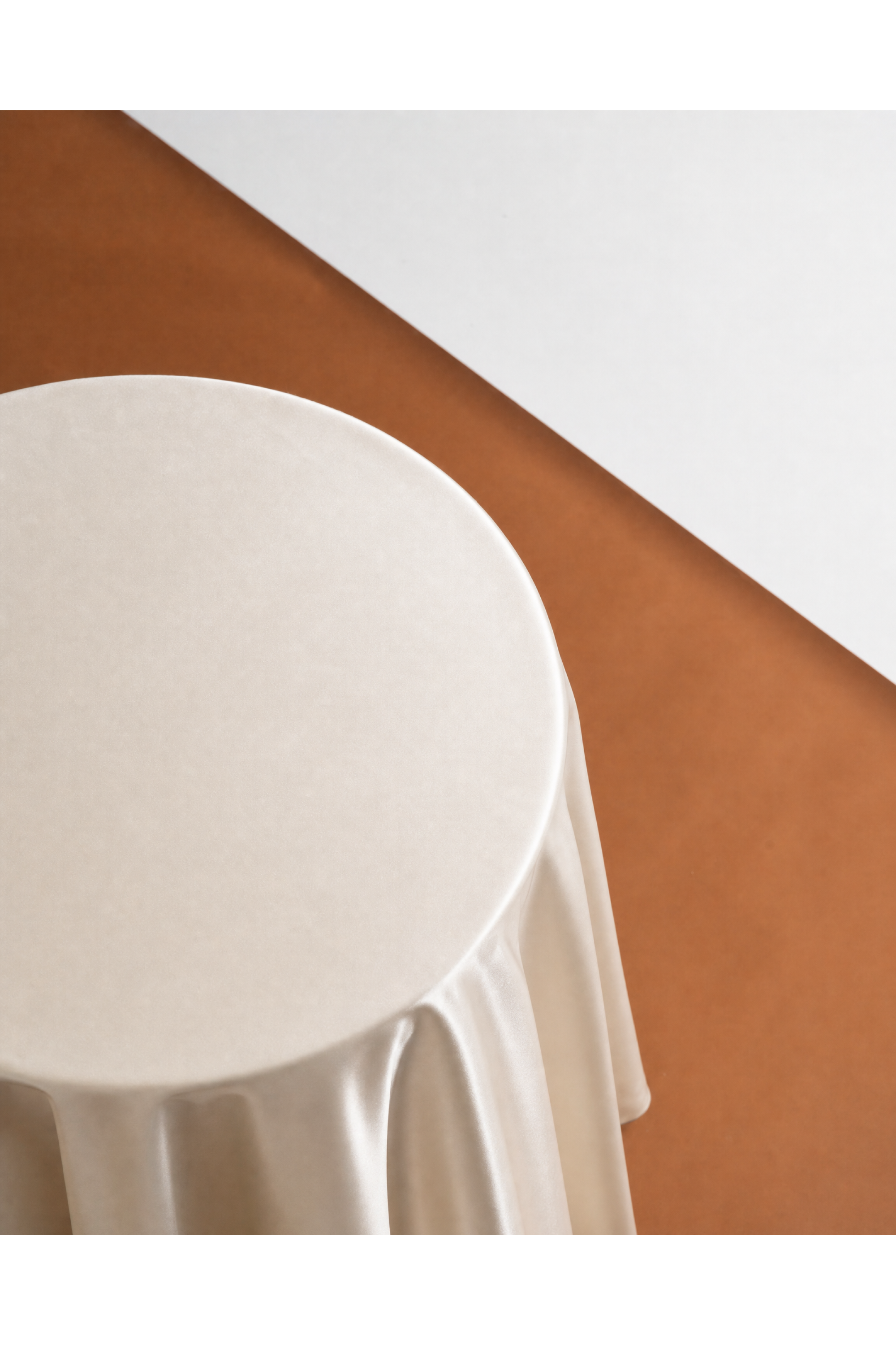 Rectangle Tablecloth – High Sheen Satin Butter – 270cm x 400cm 5