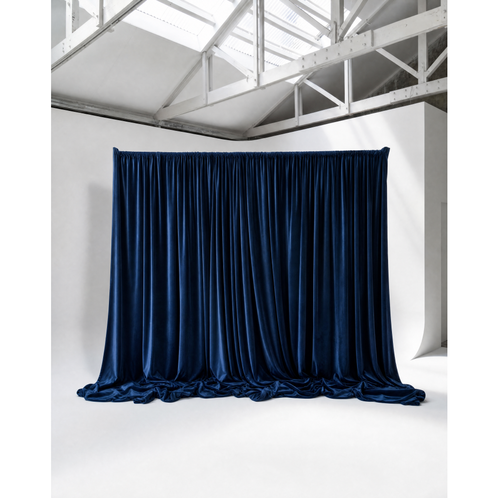 Drape – DIY – Navy Velvet – 1.8M-3M x 1.8M-3M