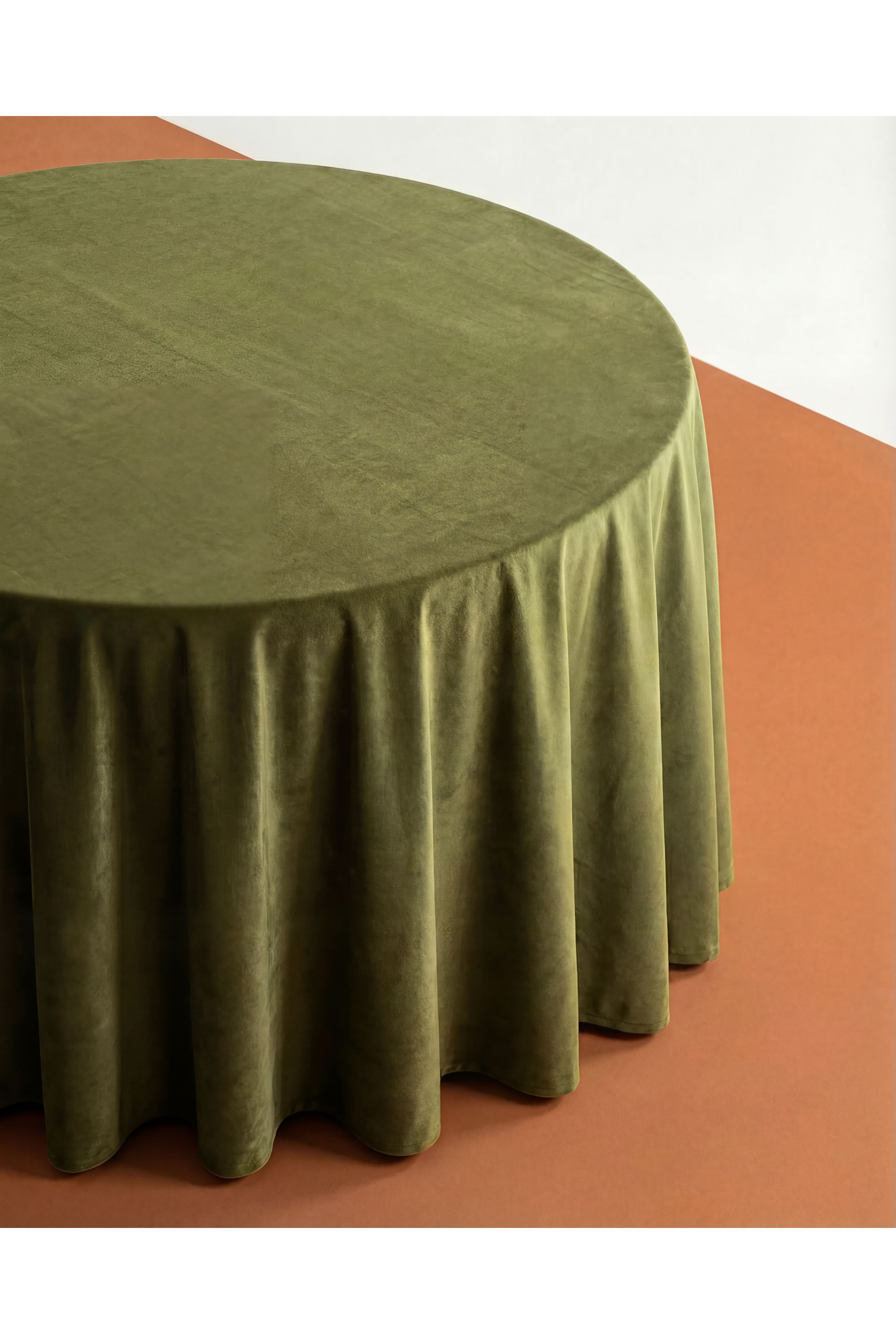 Rectangle Tablecloth – Velvet – Maroon 2