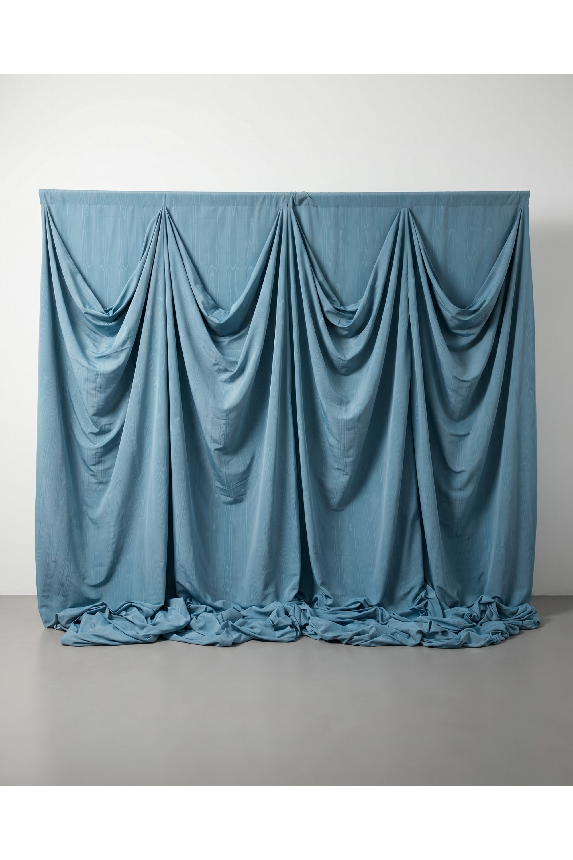 Round Bar Leaner/Cafe Style Tablecloth – Dirty Blue – 280cm Diameter 2