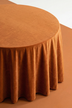 TBLE - Pumpkin Velvet Round